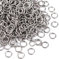 Anelli di congiunzione aperti in acciaio inossidabile 304 anti-ossidazione&nbsp;X-STAS-Q186-02-4x0.6mm