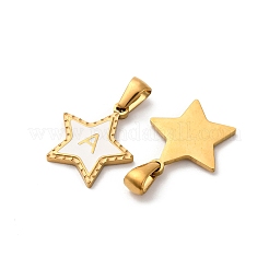 Подвески из нержавеющей стали 304 с эмалью&nbsp;STAS-I353-04G