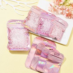 40 шт. 4 стиля пластиковой лазерной упаковки инь-ян пакеты с застежкой-молнией OPP-FS0001-01