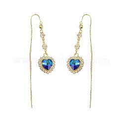 Legierung Strass Ohrfaden&nbsp;FS-WGD80ED-01