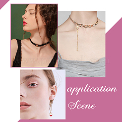 20 комплект долговечных удлинителей цепи из латуни&nbsp;KK-BBC0001-06