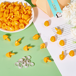 Треугольный рот пластиковой утки-куклы KY-WH0046-143