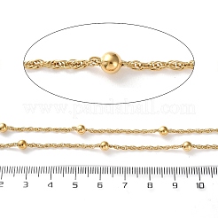 Цепи из нержавеющей стали 304 с бусинами&nbsp;CHS-F020-12G