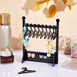 Вешалка для сережек из непрозрачного акрила&nbsp;EDIS-WH0029-33A