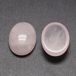 Ovali cabochon di quarzo rosa naturale&nbsp;G-K020-20x15mm-07
