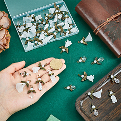 48 шт. 6 стиля подвески из акрила и сплава PALLOY-PH01800-02