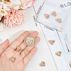 10 шт. Латунные бусины KK-BBC0012-19