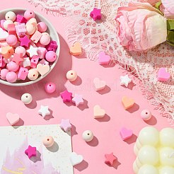 100 шт. Силиконовые бусины&nbsp;SIL-CJ0001-66