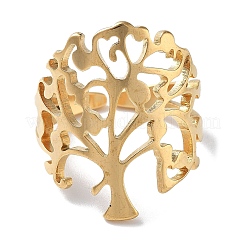 201 открытое кольцо-манжета из нержавеющей стали для женщин&nbsp;RJEW-M020-08G-1