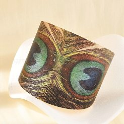 Браслеты-манжеты из сплава для женщин&nbsp;BJEW-K272-02G