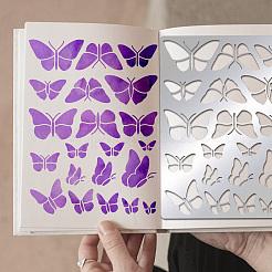 Трафареты для резки металла из нержавеющей стали DIY-WH0289-137