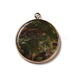 Подвески из натуральной камбабы с яшмой&nbsp;G-A213-01G-10