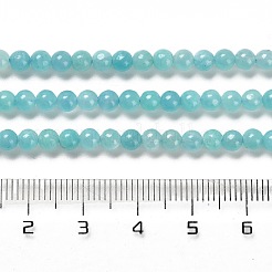 Природных амазонит бисер нитей G-Z074-B01