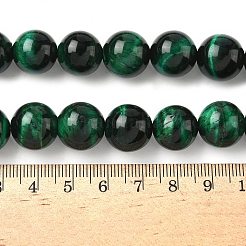 Природных тигровый глаз бисер нитей&nbsp;G-G448-14mm-18A