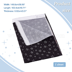 Полиэфирная ткань с принтом на хэллоуин&nbsp;DIY-WH0430-472C