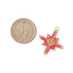 Подвески из стеклянных бусин&nbsp;PALLOY-MZ01161-02