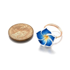 Ручной полимерной глины кольца RJEW-TA00201