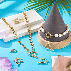 Латунь микропаве прозрачный кубический цирконий винт карабин брелоки&nbsp;KK-TA0002-47B