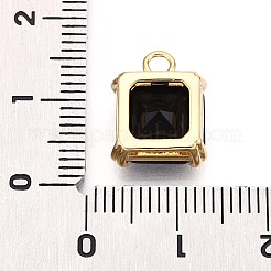 Латунные микро проложить кубического циркония подвески&nbsp;KK-N261-24B-G