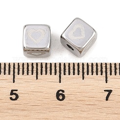 304 Edelstahlperlen&nbsp;STAS-P447-04P