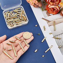 86 шт. 304 нержавеющая сталь скользящая застежка на конце трубки STAS-ME0002-22