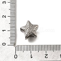 Европейские бусины из нержавеющей стали 304 STAS-M100-14AS