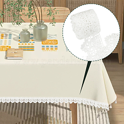 7~7.5 ярд плоского молочного кружева SRIB-FG0001-18B