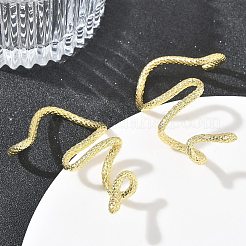 Manschettenohrringe aus Messing für Damen&nbsp;EJEW-A167-11G