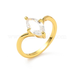 Наборы колец для пальцев из латуни с микропаве из кубического циркония OR8163