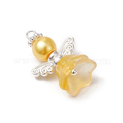 8шт 8 цвета стеклянные подвески&nbsp;PALLOY-JF03575-02