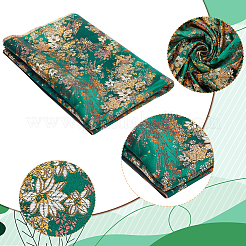 Polyesterstoffe mit Blumenmuster&nbsp;DIY-WH0622-112B