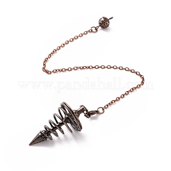 Латунные тросовые цепные катушки биолокационные маятники HJEW-D004-01