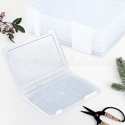 Прозрачные пластиковые упаковочные коробки с откидной крышкой&nbsp;AJEW-WH20060-90A