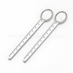 Тибетский стиль сплава кабошон настройки TIBE-R001-01AS