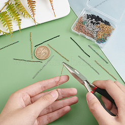 100 шт. 5-х цветный удлинитель цепи из нержавеющей стали 304 CHS-UN0001-17A