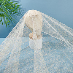 Glitzernder Polyester-Netzstoff&nbsp;DIY-WH0661-46A
