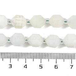 Естественный зеленый опал бисер нитей G-O201B-135G