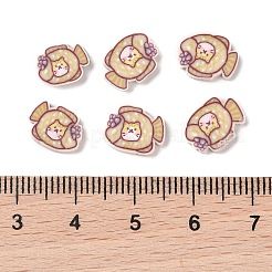 Кабошоны из полимерной глины ручной работы CLAY-B005-11C