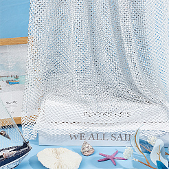 Сетчатая ткань со стразами SENE-WH0003-53