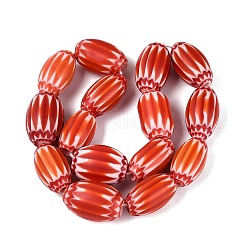 Perles de verre millefiori faites à la main&nbsp;LS-LA-N002-15F