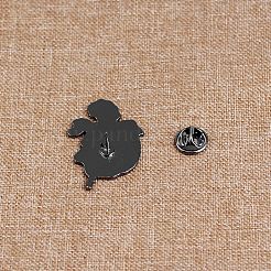 Spille smaltate in lega nera di Halloween&nbsp;PW-WG10CA1-01