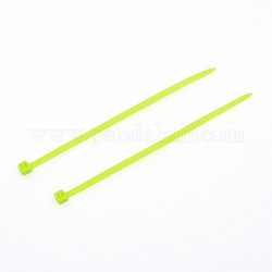 Пластиковые кабельные стяжки, завязки, молнии, зеленый желтый, 100x4.5x3.5 мм, 100 шт / пакет