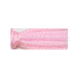 Мягкие детские нити, с кашемиром, акриловые волокна и сковороду, розовые, 2 мм, около 50 г / рулон, 6 рулонов / коробке