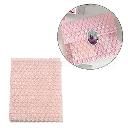 Bolsas de plástico para paquetes, anuncio publicitario burbuja, Rectángulo, rosa brumosa, 20.1~20.3x15.3~15.5x0.4 cm
