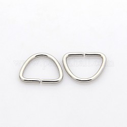 304 Stainless Steel Triangle Rings, Buckle Clasps, For Webbing, Strapping Bags, Garment Accessories, Stainless Steel Color, 12x15x1.5mm