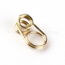 201 направляющее кольцо из нержавеющей стали, рыболовный аксессуар, золотой свет, 5x3x2 мм, отверстия : 1.4 mm и 2.5 мм