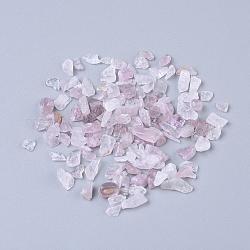 Rosa naturale di chip di quarzo perle, Senza Buco / undrilled, 2~8x2~4mm, circa 8500pcs/500g