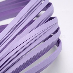 Bandes de papier quilling, lilas, 530x5mm, à propos 120strips / sac