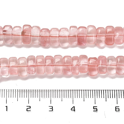 Вишневого кварца стеклянные бусы пряди G-Q167-B20-01-1