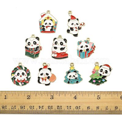 Подвески из эмали и сплава ENAM-FS0003-81-1